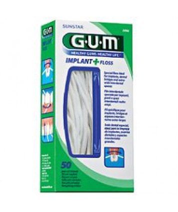 GUM IMPLANT+FLOSS FILO 50PZ 2090