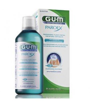 GUM PAROEX 0.06 CHX COLLUT 500