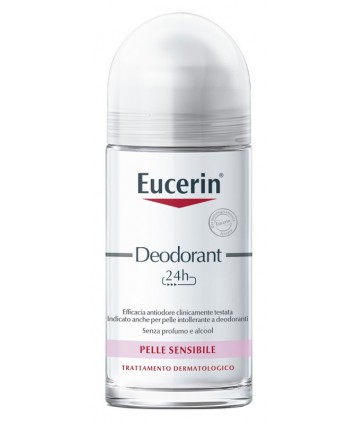 EUCERIN DEO ROLL ON PELLE SENSIBILE ROSSA