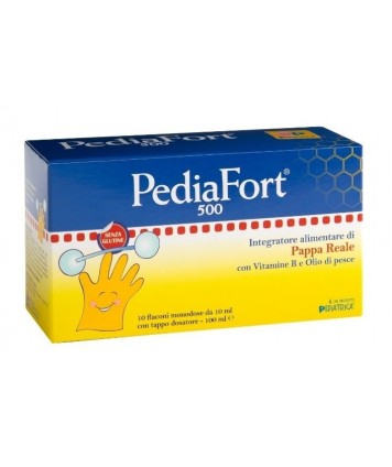 PEDIAFORT 500 MULTIVITAMINICO 10 FLACONCINI