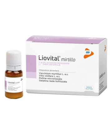 LIOVITAL MIRTILLO 8 FLACONCINI