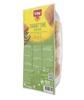 SCHAR-CIABATTINE RUSTICHE 200G