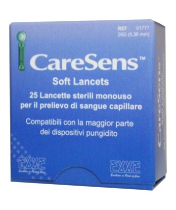 CARESENS SOFT LANCETTE 25PZ