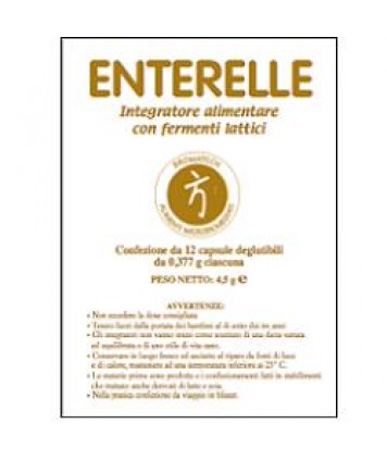 BROMATECH ENTERELLE 12 CAPSULE 4,5G