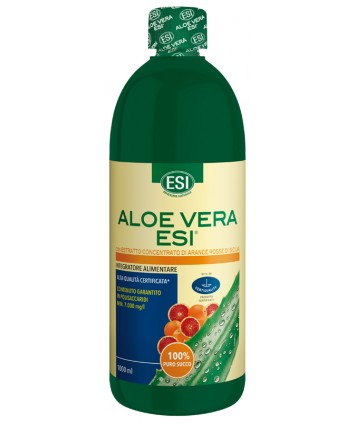 ESI ALOE SUCCO CON ESTRATTO CONCENTRATO DI ARANCE ROSSE 1 LITRO PROMO 