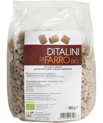 LA FINESTRA SUL CIELO DITALINI DI FARRO 500G 