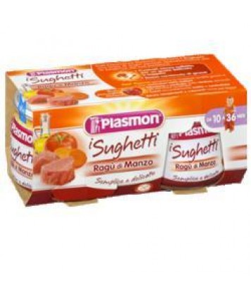 PLASMON SUGHI RAGU'MANZO 2X80G