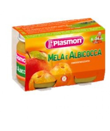 PLASMON OMO MELA/ALBIC 2X104G