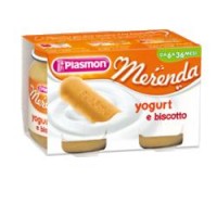 PLASMON MERENDA YOGURT/BISCOTTO 120X2