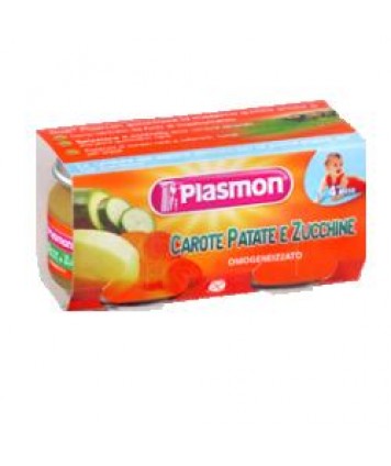 PLASMON OMO CAROTE/PATATE/ZUCCHINE 80X2