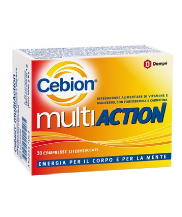 CEBION MULTIACTION 20 COMPRESSE EFFERVESCENTI