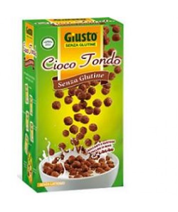 GIUSTO SENZA GLUTINE CIOCO TONDO PALLINE DI MAIS SOFFIATO AL CACAO 250G