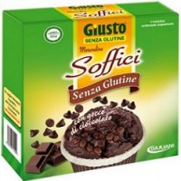 GIUSTO SENZA GLUTINE MERENDINE SOFFICI CON GOCCE DI CIOCCOLATO 200G