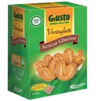 GIUSTO SENZA GLUTINE BISCOTTI VENTAGLIETTI 150G