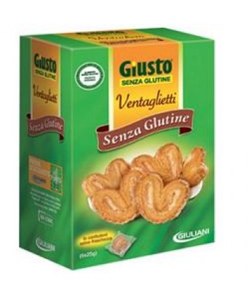 GIUSTO SENZA GLUTINE BISCOTTI VENTAGLIETTI 150G