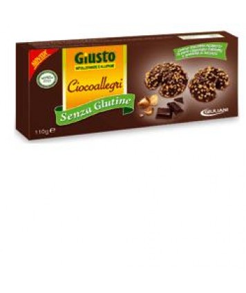 GIUSTO SENZA GLUTINE CIOCOALLEGRI BISCOTTI 110G