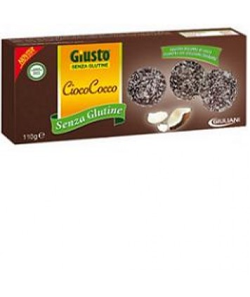 GIUSTO SENZA GLUTINE CIOCOCOCCO BISCOTTI 110G 