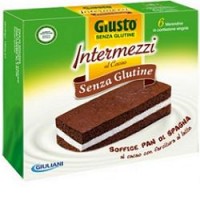 GIUSTO SENZA GLUTINE INTERMEZZI AL CACAO 180G 