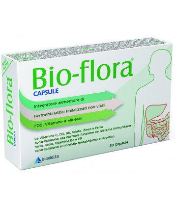 BIOFLORA INTEGRATORE VITAMINE 30 CAPSULE