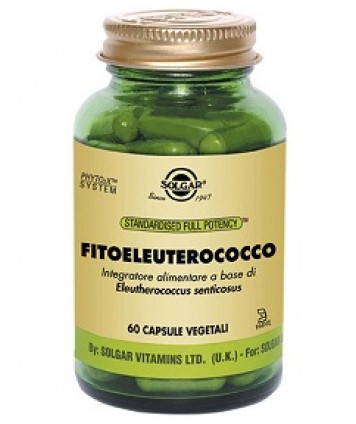 SOLGAR FITOELEUTEROCOCCO 60 CAPSULE VEGETALI 