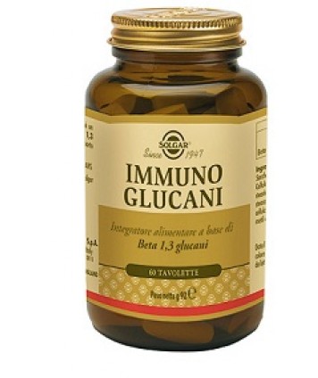 SOLGAR IMMUNO GLUCANI 60 TAVOLETTE 