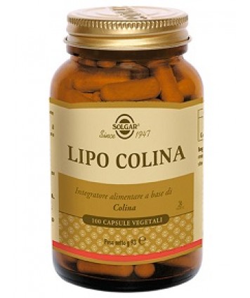 SOLGAR LIPO COLINA 100 CAPSULE VEGETALI 