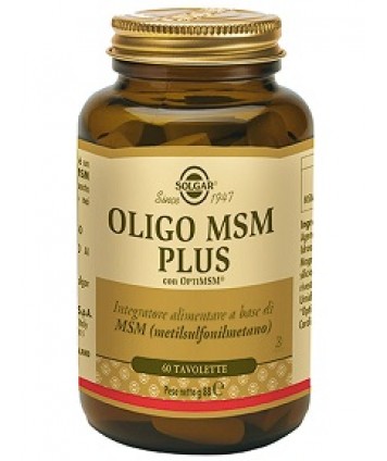 SOLGAR OLIGO MSM PLUS 60 TAVOLETTE 