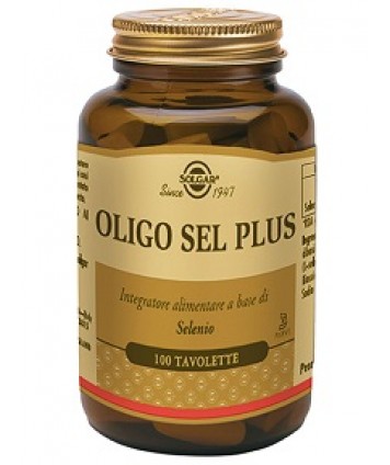 SOLGAR OLIGO SEL PLUS 100 TAVOLETTE 