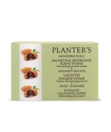 PLANTERS SALVIETTINE IGIENE INTIMA MANDORLE DOLCI 10 SALVIETTE