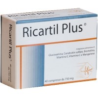 RICARTIL PLUS 40 COMPRESSE 750MG