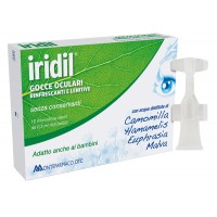 IRIDIL GOCCE OCULARI 10 FLACONI MONODOSE 0,5ML