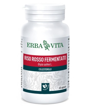 ERBAVITA RISO ROSSO FERMENTATO 60 CAPSULE 400MG  