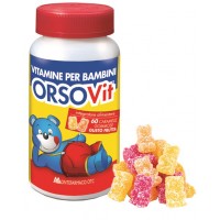 ORSOVIT CARAMELLE GOMMOSE FRUTTA SENZA GLUTINE 60 CARAMELLE