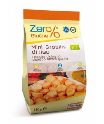 ZERO%GLUT MINI CROSTINI RISO FDL