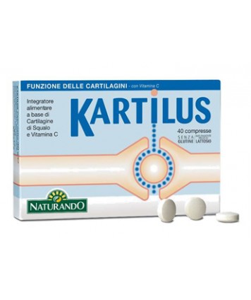 NATURANDO KARTILUS 40 COMPRESSE 30G 