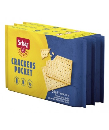 SCHAR CRACKERS POCKET 3X50G