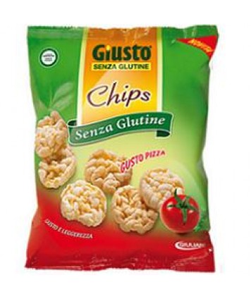 GIUSTO SENZA GLUTINE CHIPS GUSTO PIZZA 30G