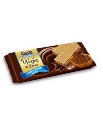 GIUSTO WAFERS CACAO 150G S/Z