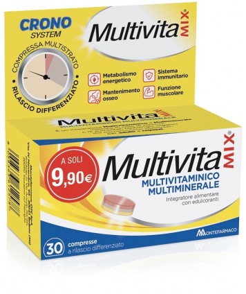 MULTIVITAMIX CRONO 30 COMPRESSE SENZA ZUCCHERO