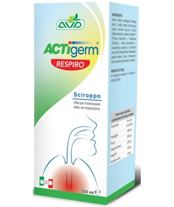 AVD REFORM ACTIGERM RESPIRO SCIROPPO 250ML