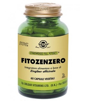 SOLGAR FITOZENZERO 60 CAPSULE VEGETALI 