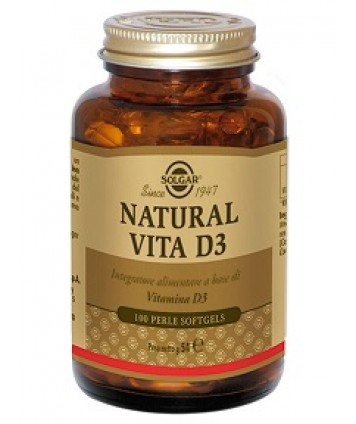 SOLGAR NATURAL VITA D3 100 PERLE 