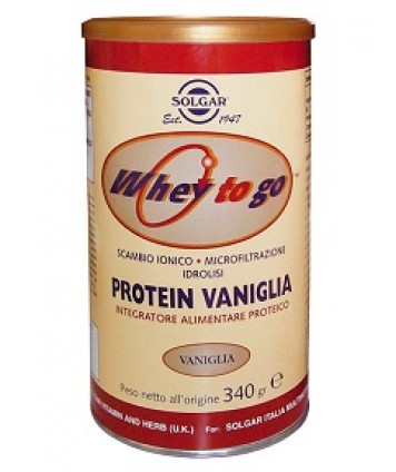 PROTEIN POLVERE VANIGLIA 340G SOLGAR