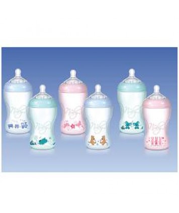 NUBY NT BIB 240ML PP VE TETT M