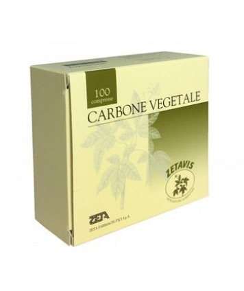 ZETA FARMACEUTICI CARBONE VEGETALE 100 COMPRESSE 