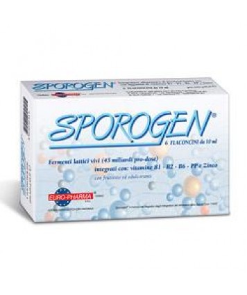 SPOROGEN INTEGRATORE 6 FLACONCINI 10ML