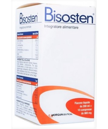 BISOSTEN 200ML+10CPR 930MG