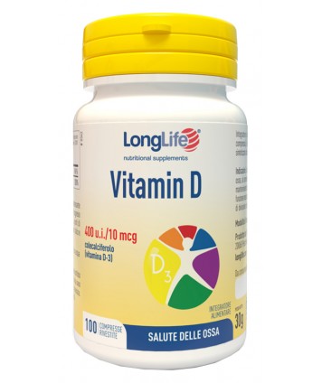 LONGLIFE VITAMINA D 100 COMPRESSE