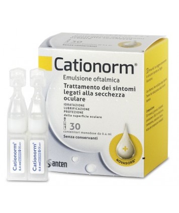 CATIONORM GOCCE 30 CONFEZIONI MONODOSE 0,4ML 