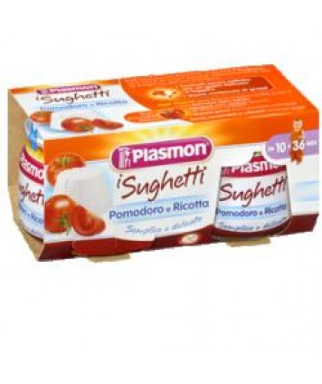 PLASMON SUGH POMOD+RICOT 2X80G